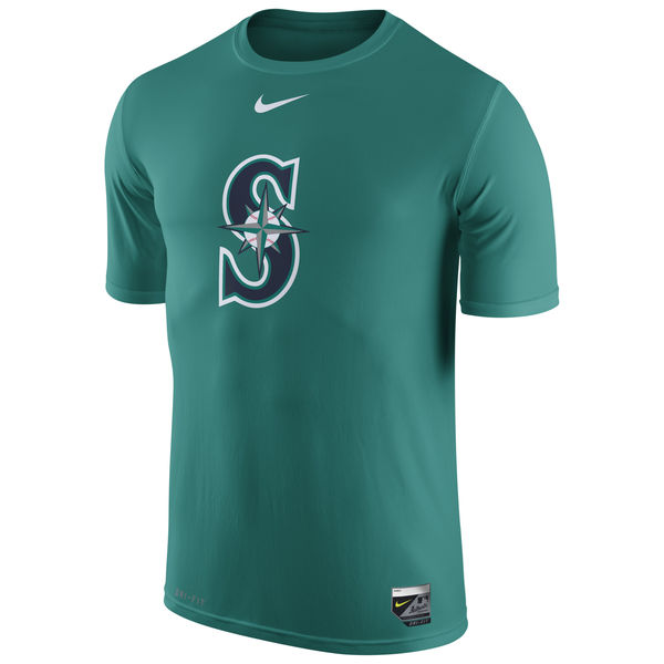 MLB Seattle Mariners Green Color Mens T-Shirt