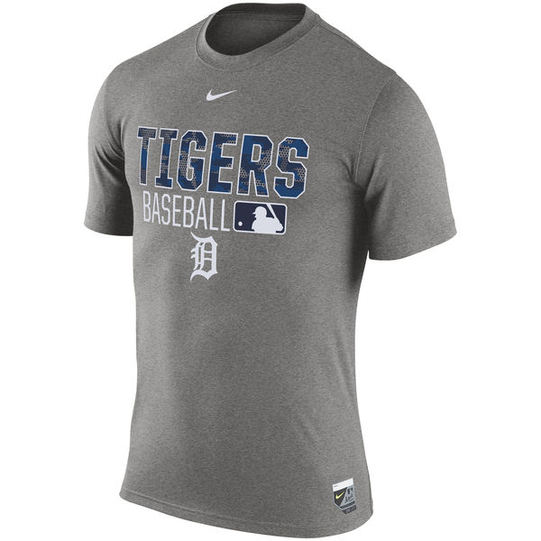 MLB Detroit Tigers Grey Mens T-Shirt