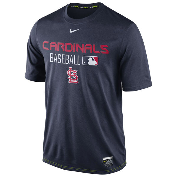 MLB St. Louis Cardinals Blue Color Mens T-Shirt