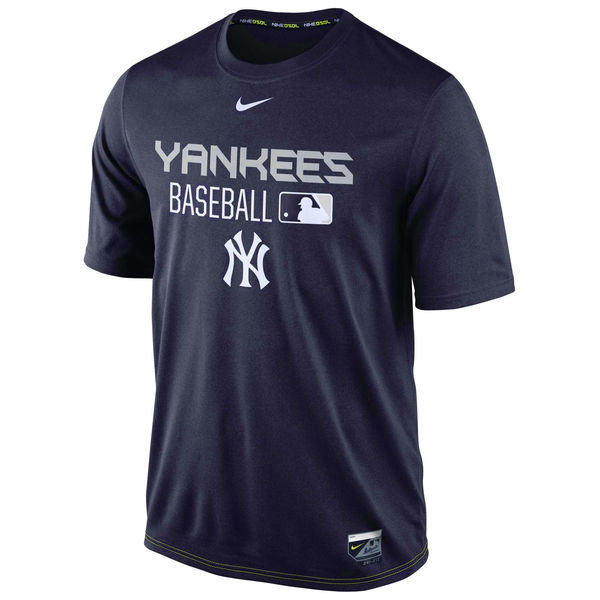 MLB New York Yankees Blue Mens T-Shirt