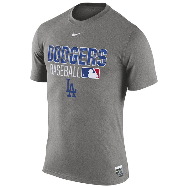 MLB Los Angeles Dodgers Grey Mens T-Shirt