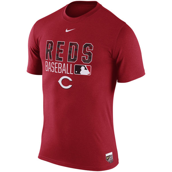 MLB Cincinnati Reds Red Color Mens T-Shirt