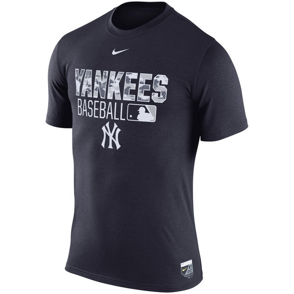 MLB New York Yankees Black Mens T-Shirt