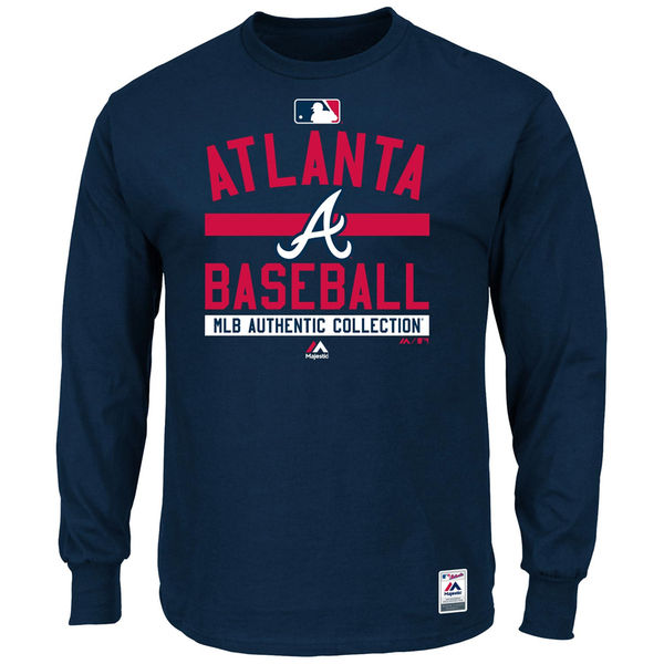 MLB Atlanta Braves Long-Sleeve Mens T-Shirt
