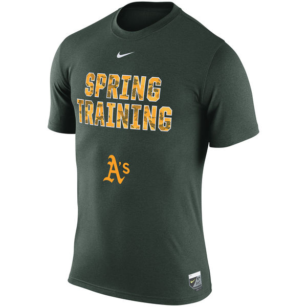 MLB Oakland Athletics Green Mens T-Shirt