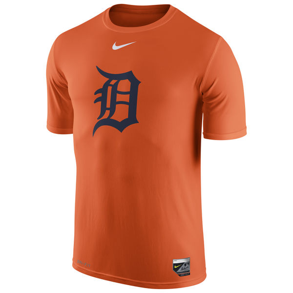 MLB Detroit Tigers Orange Mens T-Shirt