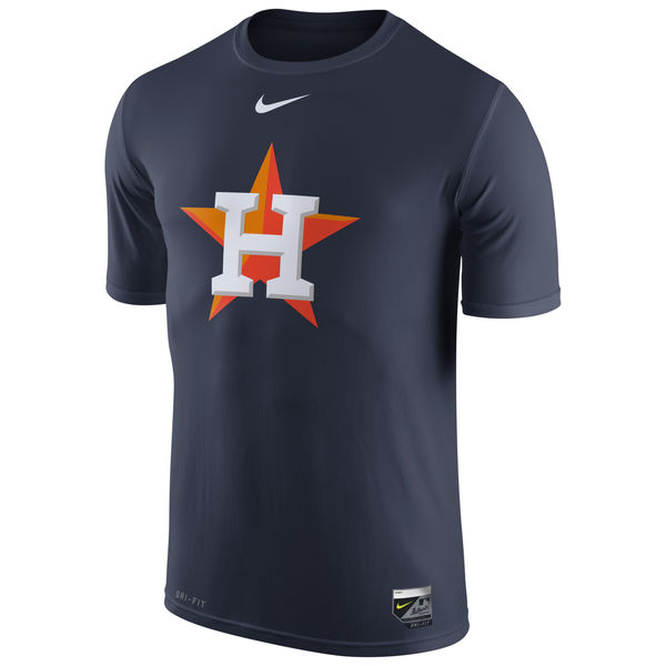 MLB Houston Astros Blue Mens T-Shirt