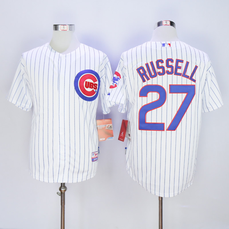 MLB Chicago Cubs #27 Russell White Jersey