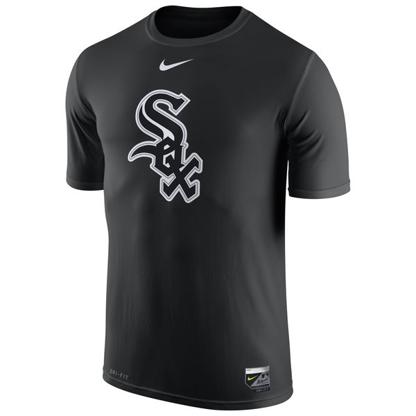 MLB Chicago White Sox Black Mens T-Shirt