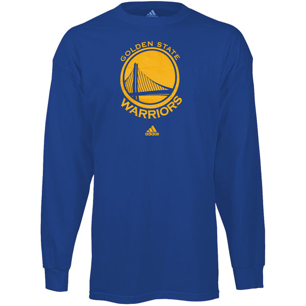 Golden State Warriors Royal Blue Prime Logo Long Sleeve T-shirt