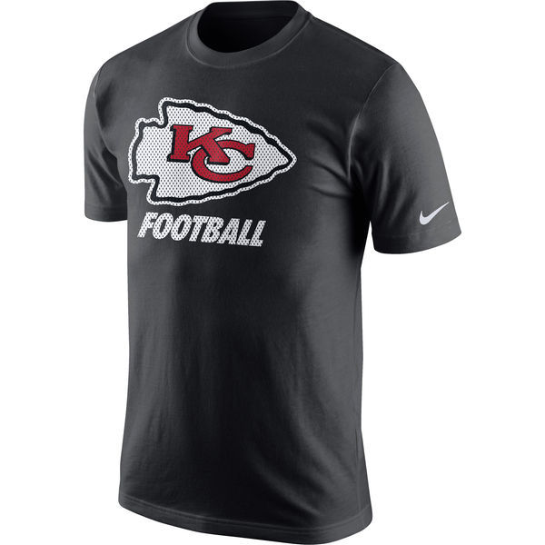 Kansas City Chiefs Nike Facility T-Shirt - Anthracite 