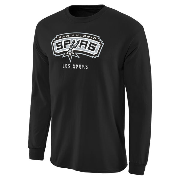 San Antonio Spurs Noches Enebea Long Sleeve T-Shirt - Black