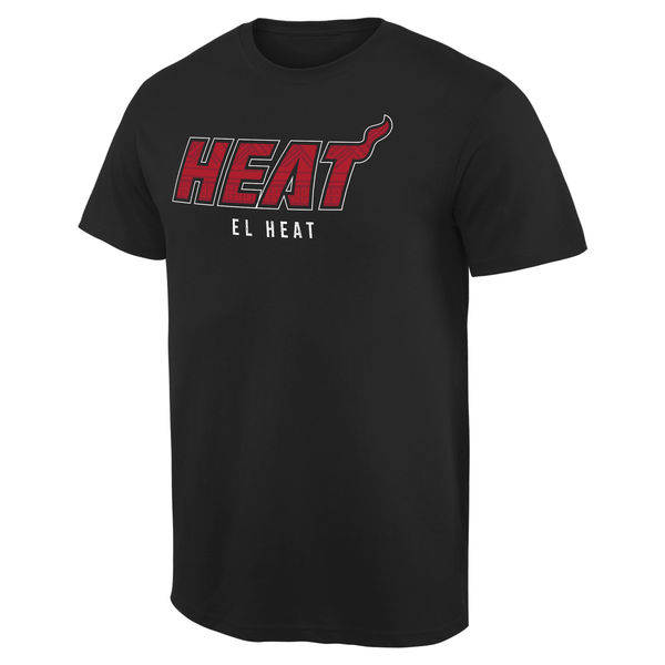 Miami Heat Noches Enebea T-Shirt - Black