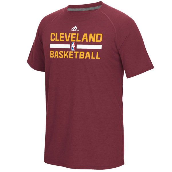 Cleveland Cavaliers adidas On-Court Climalite Ultimate T-Shirt - Burgundy