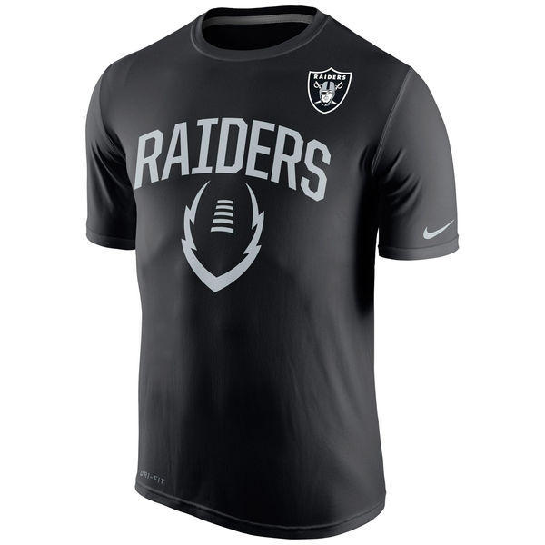 Oakland Raiders Nike Legend Icon Performance T-Shirt - Black 