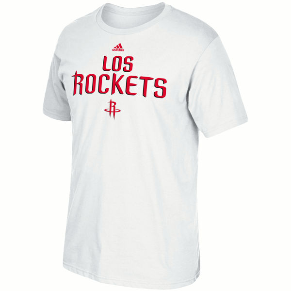 Houston Rockets adidas Noches Ene-Be-A T-Shirt - White