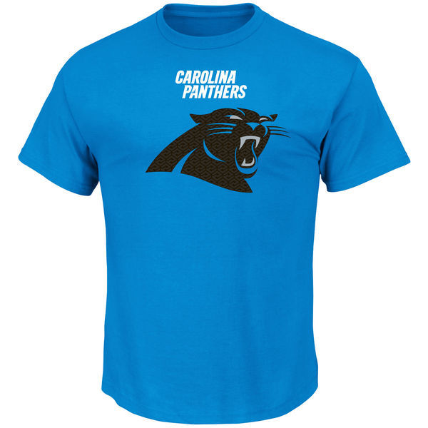 Carolina Panthers Majestic Critical Victory T-Shirt - Blue 