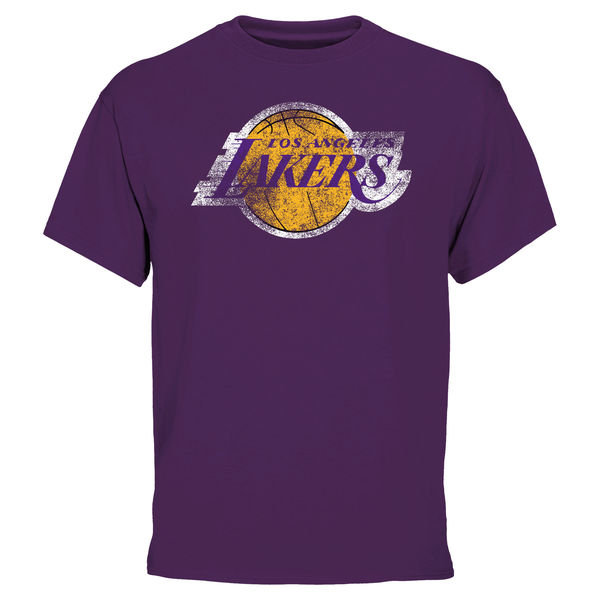 Los Angeles Lakers Big & Tall Team T-Shirt - Purple