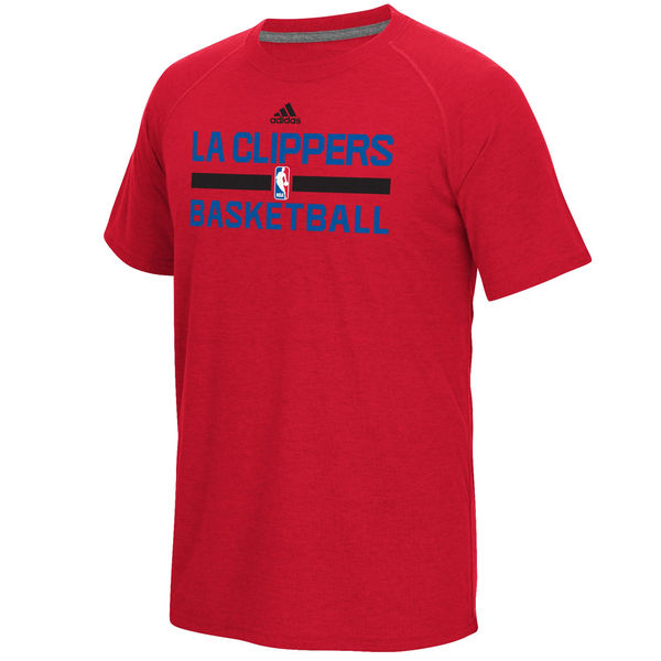 Los Angeles Clippers adidas On-Court Climalite Ultimate T-Shirt - Red