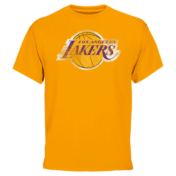 Los Angeles Lakers Big & Tall Team T-Shirt - Gold