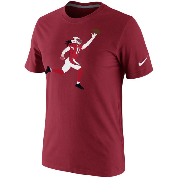 Larry Fitzgerald Arizona Cardinals Nike Silhouette T-Shirt - Cardinal 