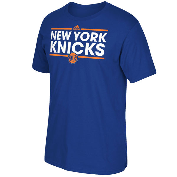 New York Knicks adidas Dassler T-Shirt - Blue