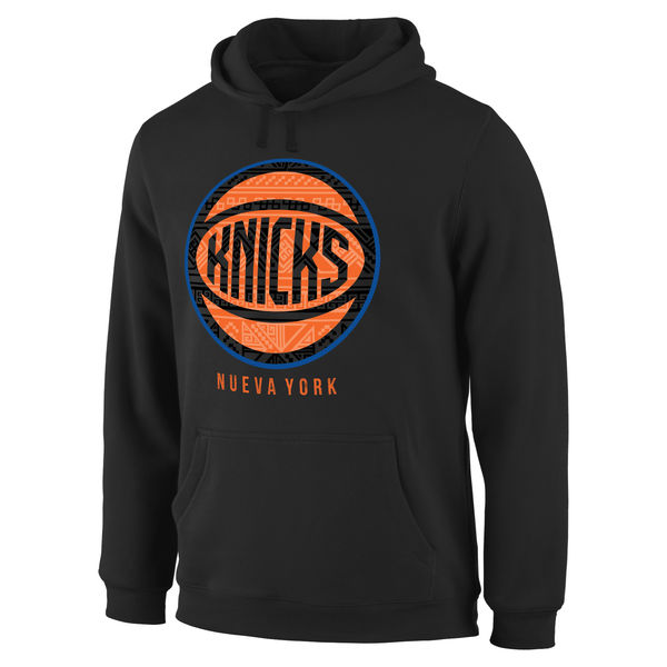 New York Knicks Noches Enebea Pullover Hoodie - Black