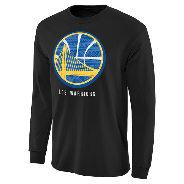 Golden State Warriors Noches Enebea Long Sleeve T-Shirt - Black