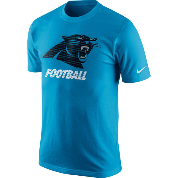 Carolina Panthers Nike Facility T-Shirt - Panther Blue 