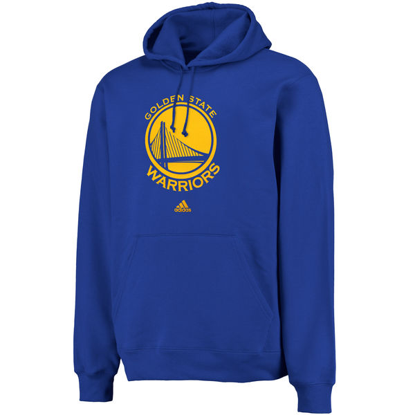 Golden State Warriors Logo Pullover Hoodie Sweatshirt - Royal