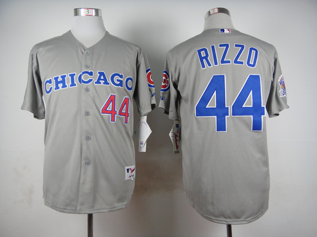 Chicago Cubs 44 Authentic Anthony Rizzo 1990 Turn Back The Clock Jersey 