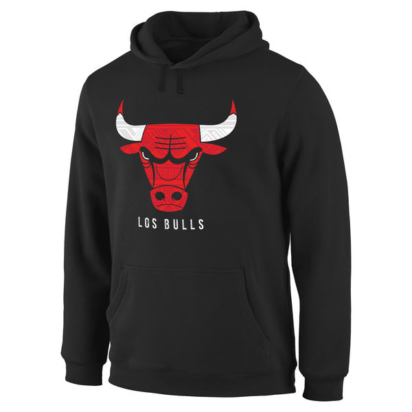 Chicago Bulls Noches Enebea Pullover Hoodie - Black