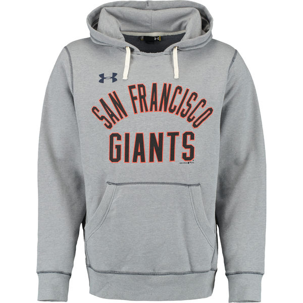 San Francisco Giants Under Armour Legacy Fleece Hoodie - Gray