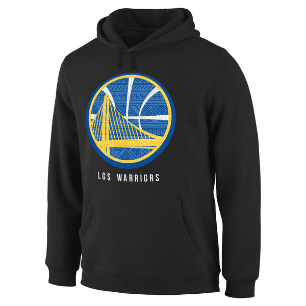 Golden State Warriors Noches Enebea Pullover Hoodie - Black