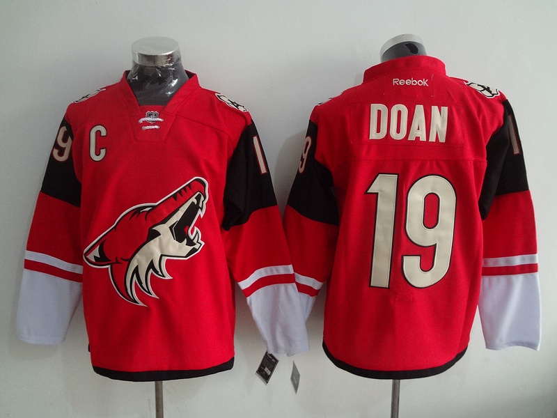 NHL Phoenix Coyotes #19 doan Red Jersey