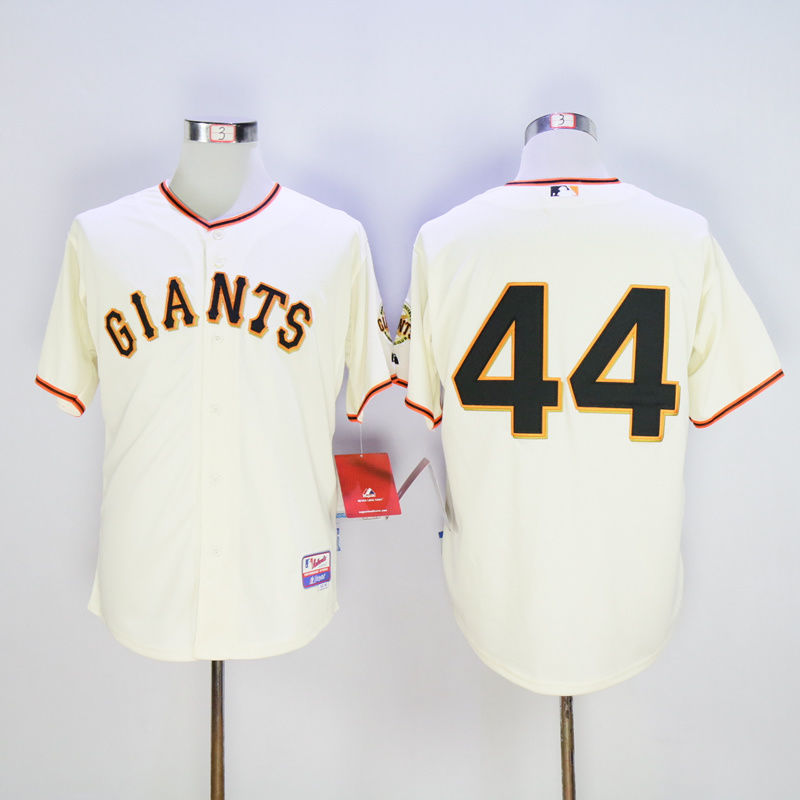 MLB San Francisco Giants #44 McCovey Cream Jersey