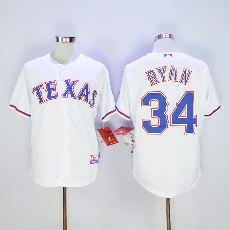 MLB Texas Rangers #34 Ryan White Jersey