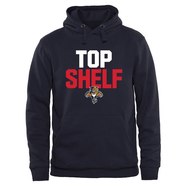 Florida Panthers Top Shelf Pullover Hoodie - Navy
