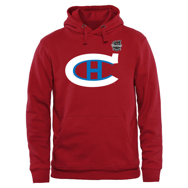 Montreal Canadiens Majestic Heart & Soul Hoodie - Red