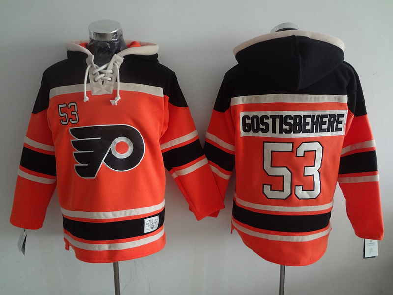 NHL Philadelphia Flyers #53 Gostisbehere Hoodie