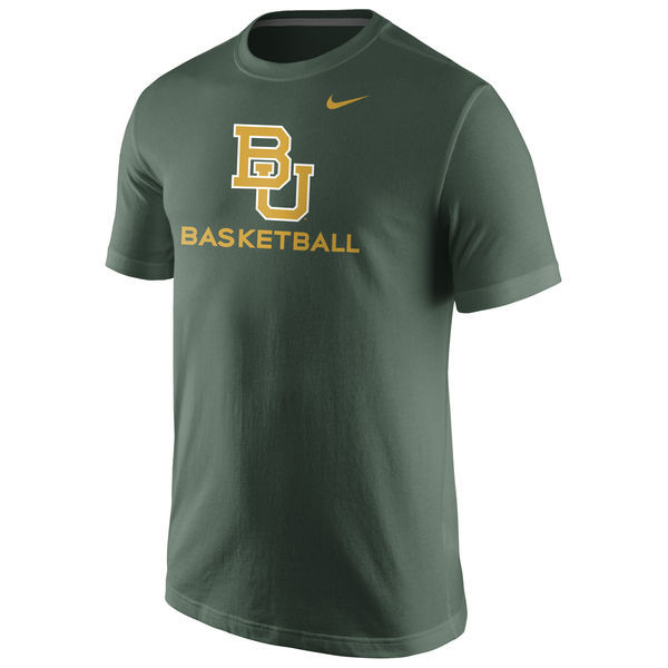 Baylor Bears Nike University Basketball T-Shirt - Green 