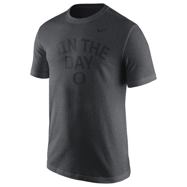 Oregon Ducks Nike Local Verbiage T-Shirt - Charcoal 