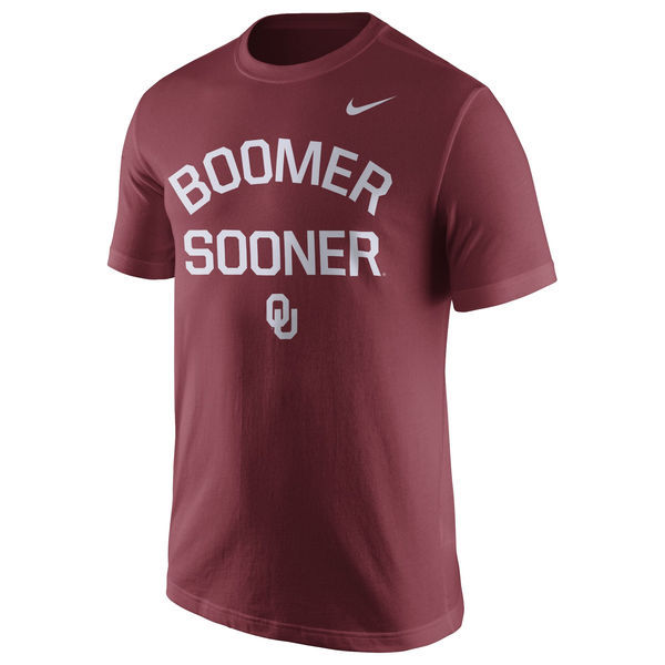 Oklahoma Sooners Nike Local Verbiage T-Shirt - Crimson 