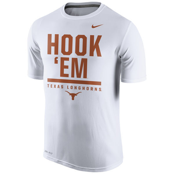 Texas Longhorns Nike Local Verbiage Dri-FIT Legend T-Shirt - White 