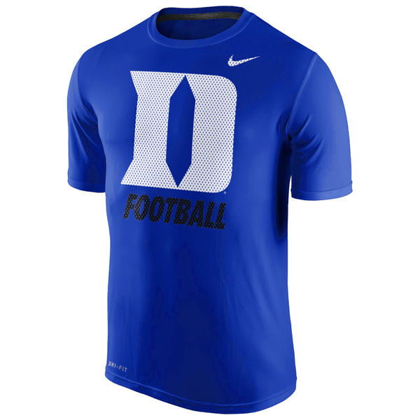 Duke Blue Devils Nike 2015 Sideline Dri-FIT Legend Logo T-Shirt - Royal 