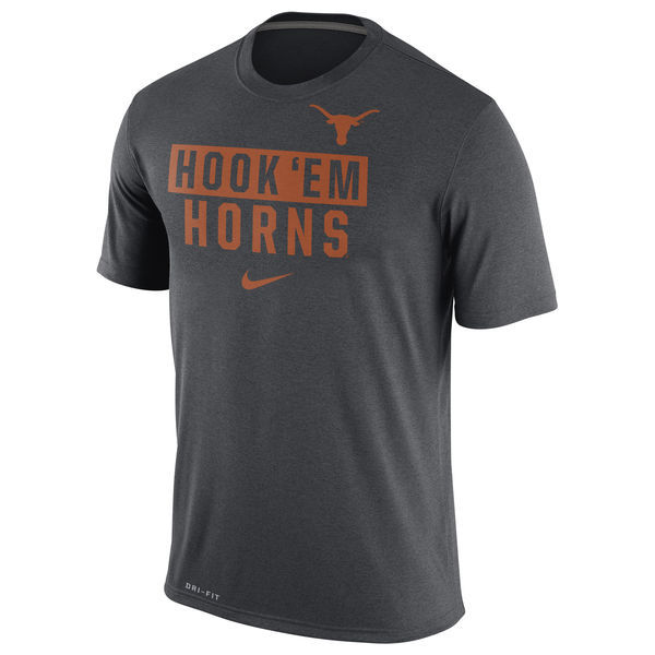 Texas Longhorns Nike Hook Em Legend Local Verbiage Dri-FIT T-Shirt - Black 