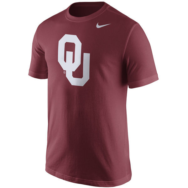Oklahoma Sooners Nike Logo T-Shirt - Crimson 