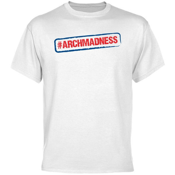 Missouri Valley 2012 Arch Madness Hashtag T-Shirt - White 