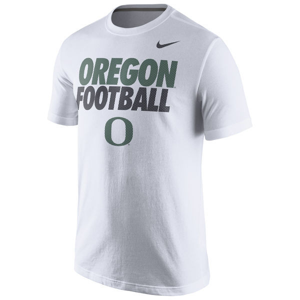 Oregon Ducks Nike Practice T-Shirt - White 