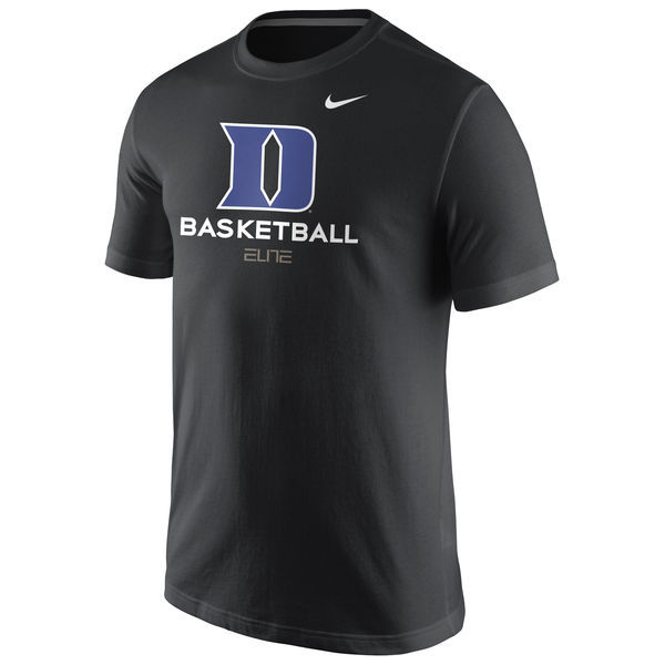 Duke Blue Devils Nike University Basketball T-Shirt - Black 